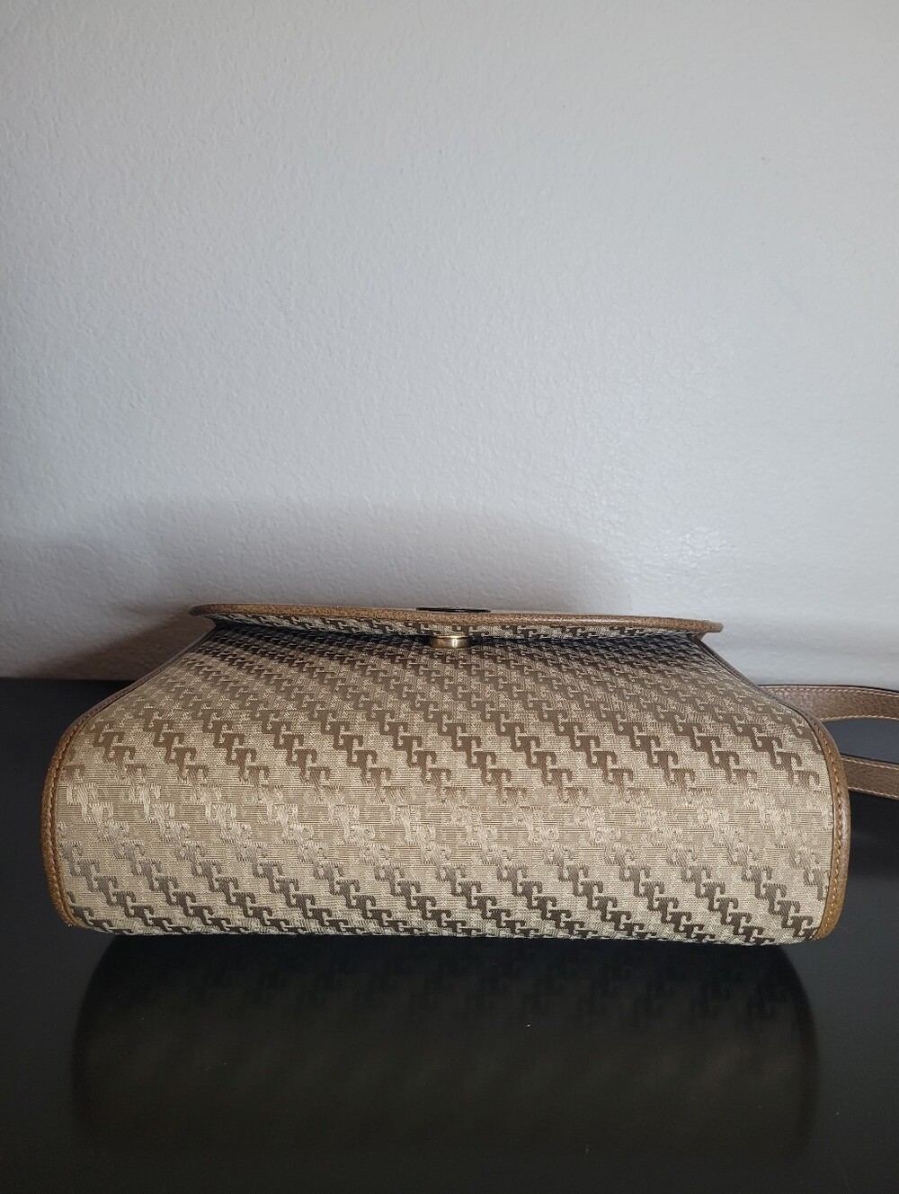 Vintage Gucci Monogram  Shoulder Crossbody Bag - Picture 7 of 16